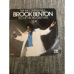 Brook Benton The Incomparable Brook Benton 20 of his biggest hits